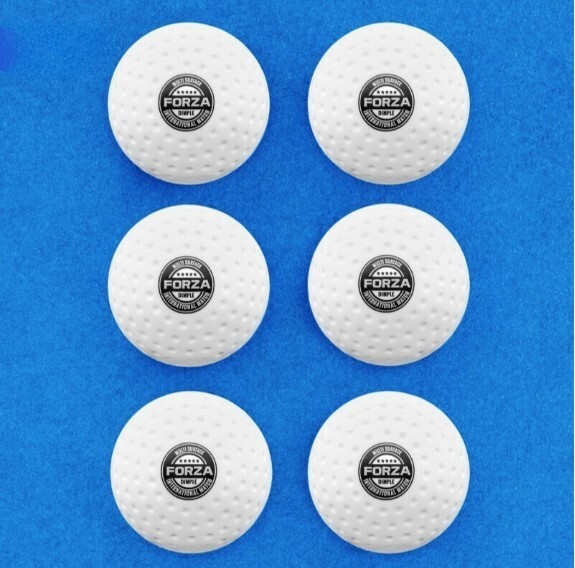 FORZA 5-Star International Match Hockey Balls [Colour: White]