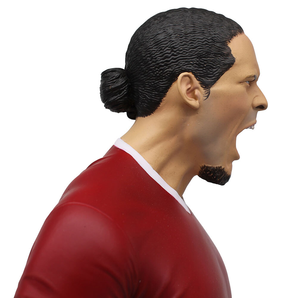 Liverpool FC Footballs Finest Virgil Van Dijk Premium 60cm Statue