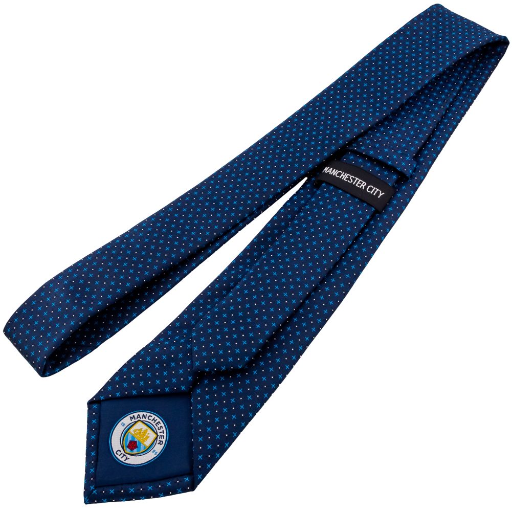 Manchester City FC Navy Blue Tie