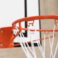 FORZA Wall Mounted Basketball Backboard & Hoop [Gymnasium Spec] [Backboard Size:: Match (180cm x 105cm)]