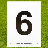 A4 SPORTS PITCH & COURT NUMBER PLATES [1-12]