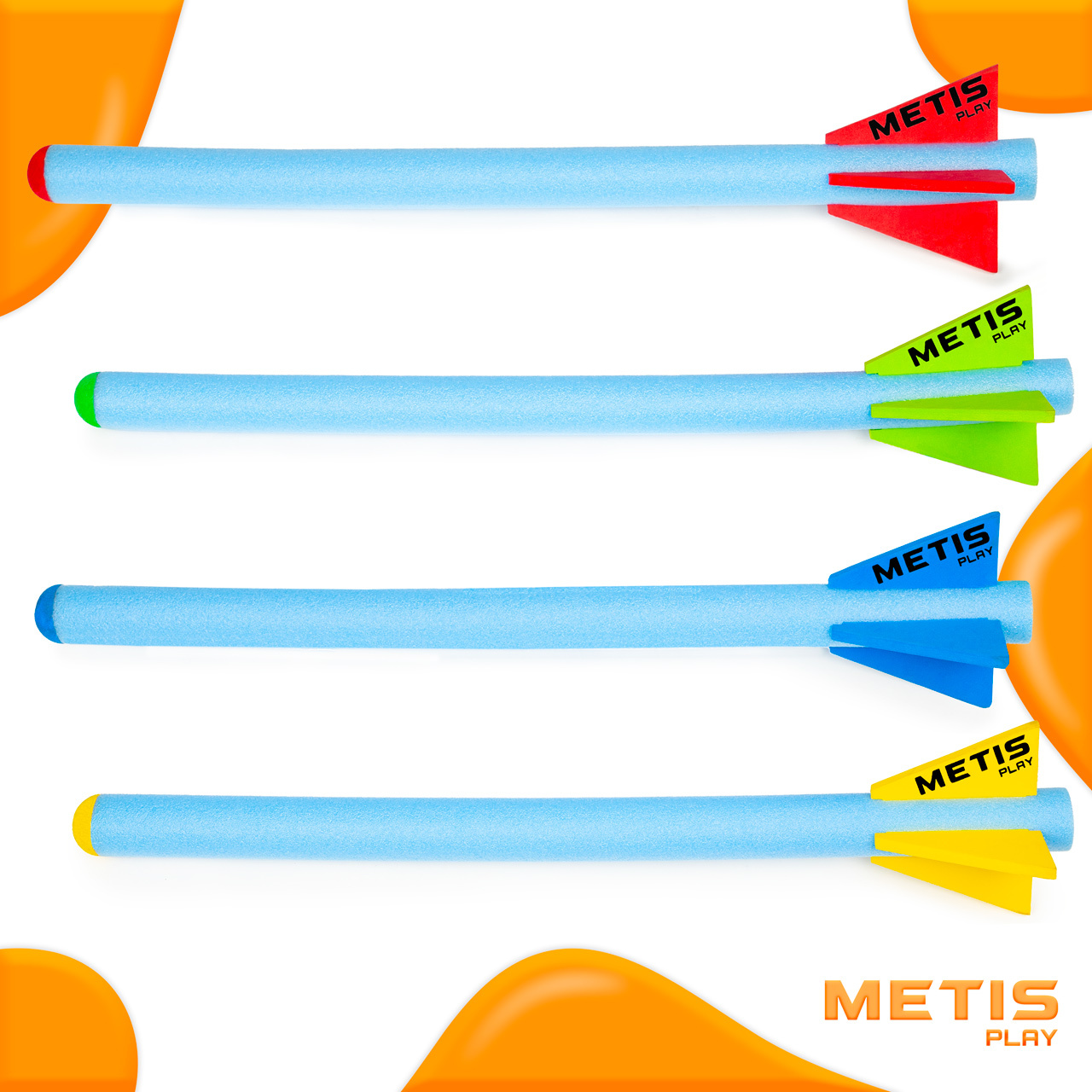 METIS Play Foam Javelins [45cm/85cm] [Size:: 45cm Javelin]