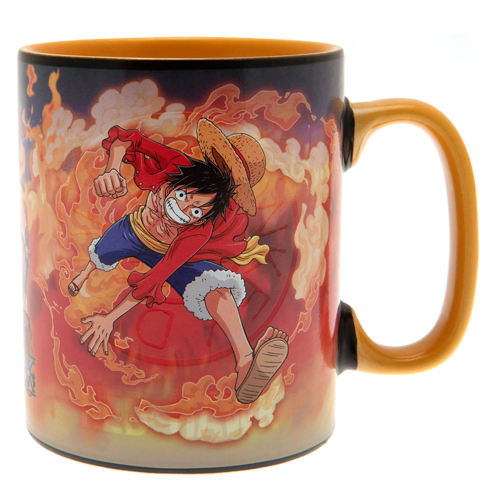 One Piece Heat Changing Mega Mug