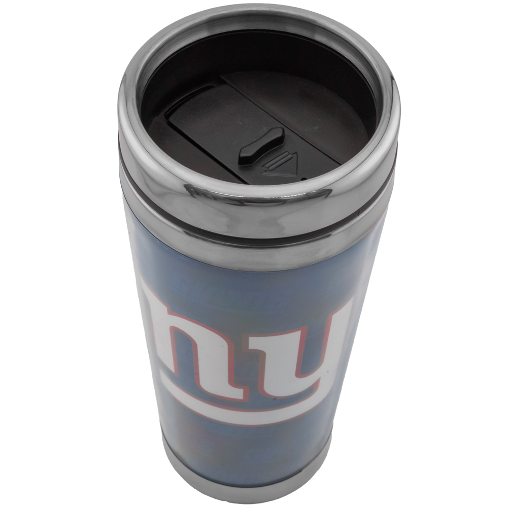New York Giants Full Wrap Travel Mug