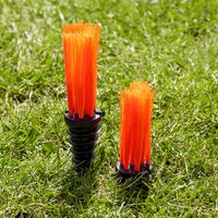 STADIUMMAX GRASS MARKING TUFTS/CARROTS [PACK OF 25] [Colour: White]