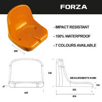 FORZA PLASTIC SHELTER & STADIUM SPORTS SEATS