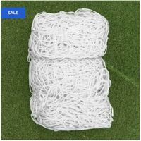 21 X 7 REPLACEMENT SOCCER GOAL NETS [Style: Standard] [Size:: 6.5m x 2.1m x 0.9m x 2.0m] [Thickness:: 3mm | White]