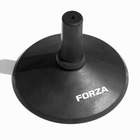 FORZA Astroturf Corner Flags, Pole & Base Set [Optional Carry Bag :: With Carry Bag] [Pole Type:: Standard (4 Pack)]