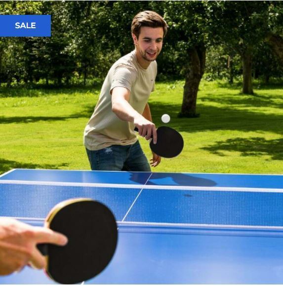 VERMONT TS100 OUTDOOR TABLE TENNIS TABLE [Bats & Balls Set:: Table Only]