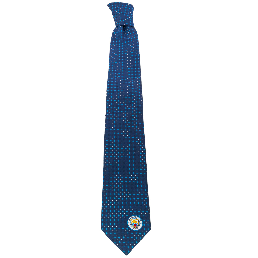 Manchester City FC Navy Blue Tie