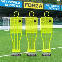 FORZA 6ft Elite HD Soccer Mannequins [1 Pack / 3 Pack] [Colour: White] [Pack Size:: Pack of 1]