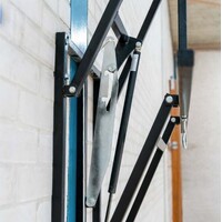 Adjustable Wall Mounted Basketball Hoop & Backboard (Competition)