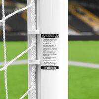 FORZA Stadium Soccer Goal Package [UEFA Elite] [Net Colour:: White] [Single or Pair:: Single]