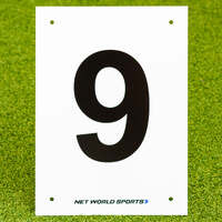 A4 SPORTS PITCH & COURT NUMBER PLATES [1-12]