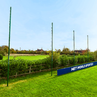 BALL STOP NET & POST SYSTEM [3.7M/6M/8M HIGH] - REMOVABLE