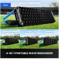 RapidFire Wave Rebound Board [4-In-1 Design] [Size:: Standard (100cm x 42cm)]