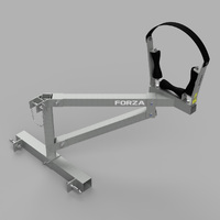 Hinged Rugby Post Lift & Lower Assembly Tool [Model:: Fixed Roll Bar]