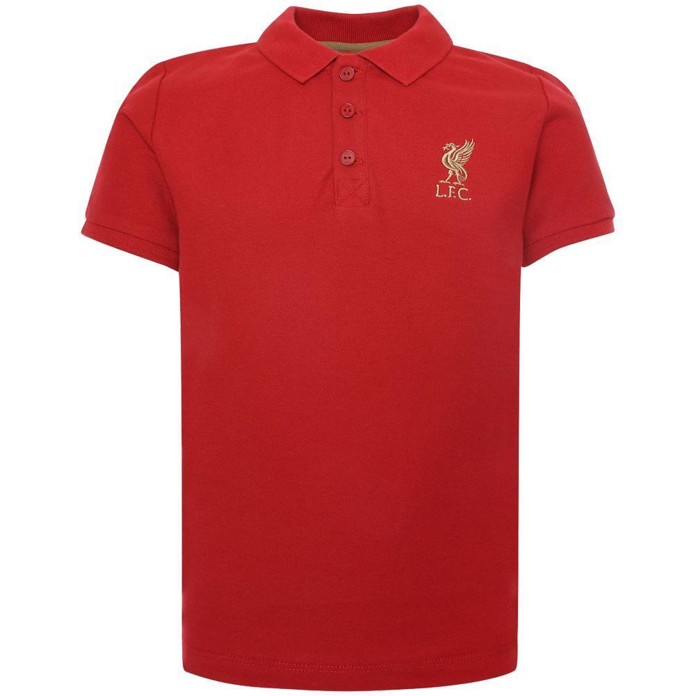 Liverpool FC Polo Shirt Junior Red 11/12 - MERCH