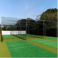 SOCKETED STEEL CRICKET CAGE [CLUB SPEC]
