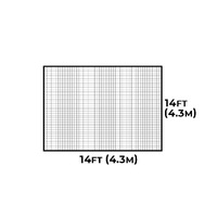 CRICKET NET PANELS [FULLY EDGED] [Panel Size:: 4.3m x 4.3m (14ft x 14ft)]