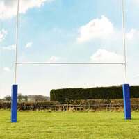 RUGBY POST PROTECTOR PADS [Colour: Blue]