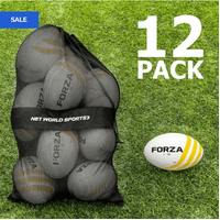 FORZA RUGBY BALLS & CARRY BAG [PACK OF 12]
