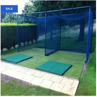 SOCKETED PROFESSIONAL GOLF CAGE AND NET