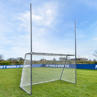 2.4M X 1.5M FORZA STEEL42 COMBI RUGBY & SOCCER GOAL POSTS