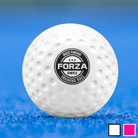 FORZA 3-Star Smooth/Dimple Training Hockey Balls [Colour: White]