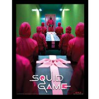 Squid Game Framed Picture 16 x 12 Corridor