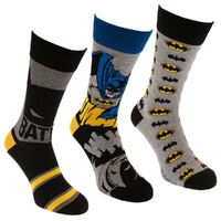 Batman 3pk Socks Gift Box