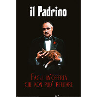 The Godfather Poster il Padrino 220