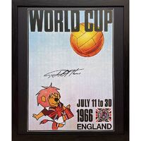 England FA 1966 Sir Geoff Hurst Signed Framed Print