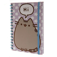Pusheen Notebook Hi