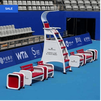 Vermont ITF Tennis Umpire Chair & Player Bench Set