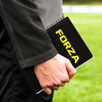 FORZA SOCCER COACHES NOTEBOOK [A4/A5] [Board Size:: A5 Notepad]
