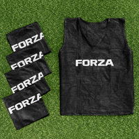 FORZA Pro Soccer Training Vests [5 - 15 Packs] [Colour: Black] [Size:: Kids]