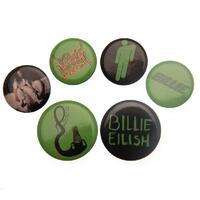 Billie Eilish Button Badge Set