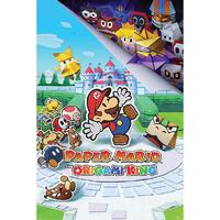 Super Mario Poster Origami King 93