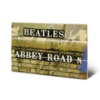 The Beatles Wood Print Abbey Road