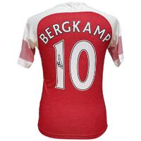 Arsenal FC Bergkamp Signed Shirt