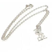 Liverpool FC Silver Plated Pendant &amp; Chain LB