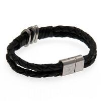 Arsenal FC Leather Bracelet