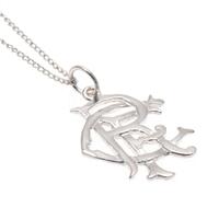 Rangers FC Sterling Silver Pendant &amp; Chain