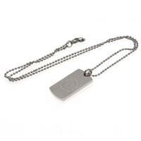 Chelsea FC Engraved Dog Tag &amp; Chain