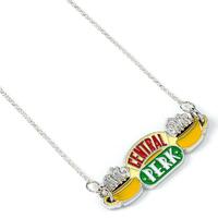 Friends Silver Plated Necklace Central Perk