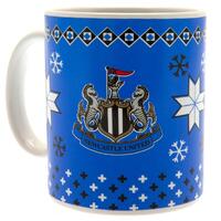Newcastle United FC Christmas Mug