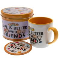 Friends Mug &amp; Coaster Gift Tin