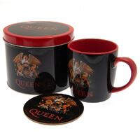 Queen Mug &amp; Coaster Gift Tin