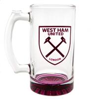West Ham United FC Stein Glass Tankard CC